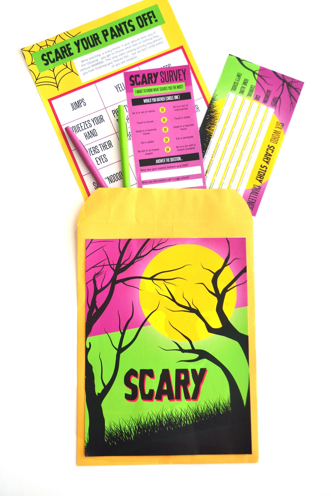 Scary Movie Date Halloween Date Night Halloween Party Scary Etsy