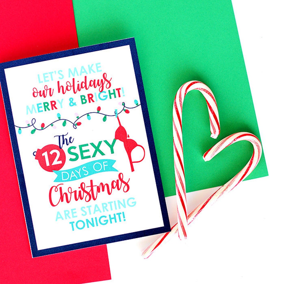 12 Days Of Christmas Gift Bedroom Edition Christmas Countdown Gift