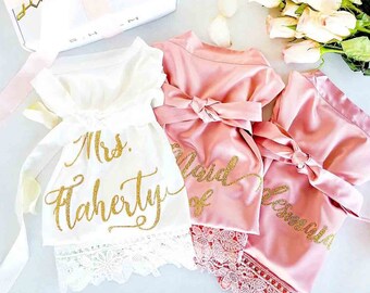 Wedding Robes Etsy