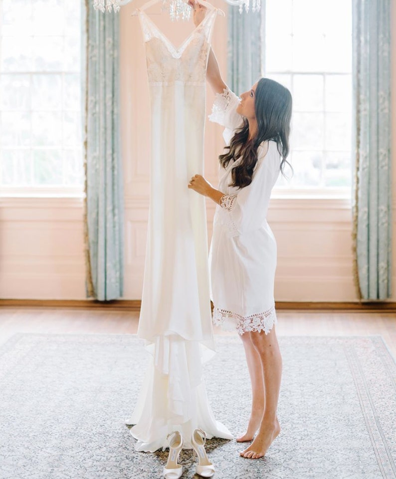 Cotton Robe/ Bridesmaid Robes/ Bridal Robes/ Wedding Robes/ Etsy