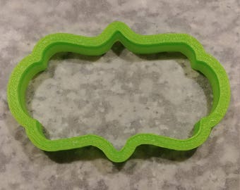 Fancy Plaque Cookie Cutter