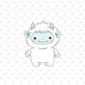 Yeti Abominable Snowman Cookie Cutter