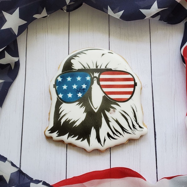 American Eagle Cookie Cutter and Stencil