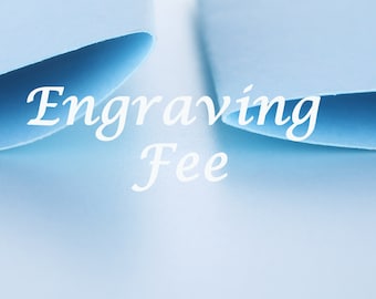 Engraving fee listing