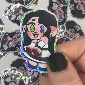 Chibi Jennifer Check Sticker