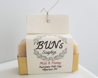 Milk and Honey RAW Goats milk soap