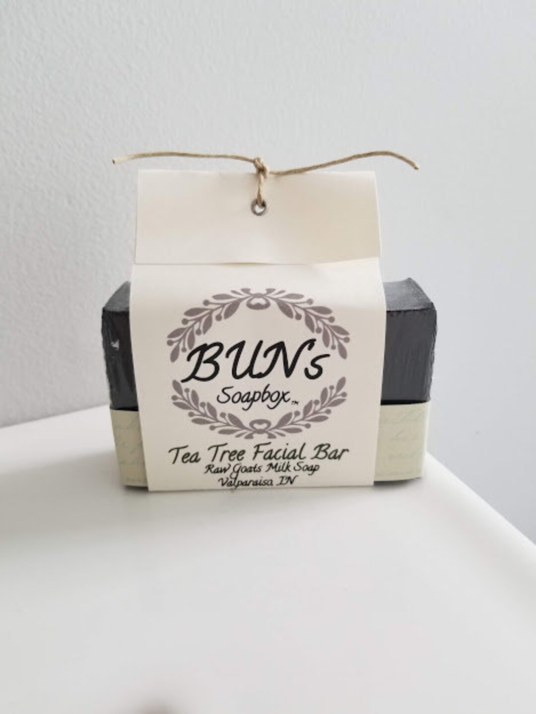 4 Ounces Tea Tree Active Charcoal RAW Goats Milk Facial Soap - Etsy