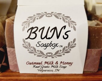 Oatmeal Milk and Honey Goats milk soap