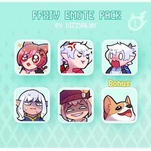 FFXIV Scion Emote Pack 1