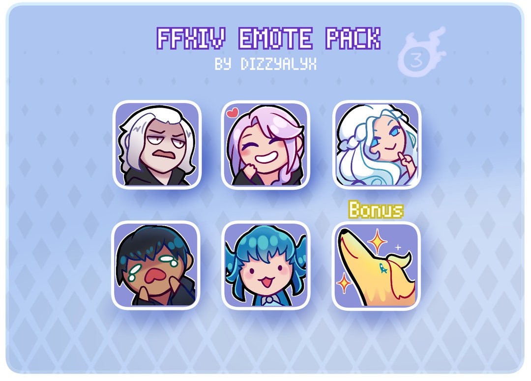 FFXIV Elpis Emote Pack - Etsy