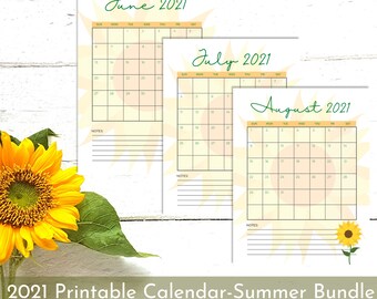 june 2021 calendar printable etsy