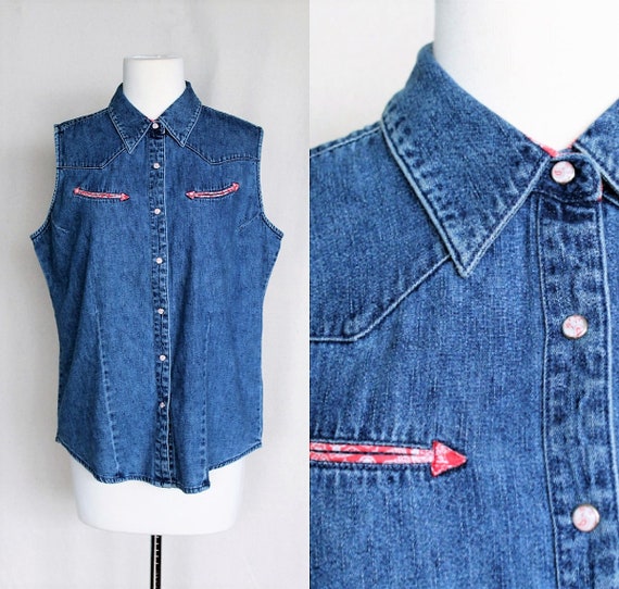 Wrangler Western Shirt Women/Wrangler Jeans Vintag