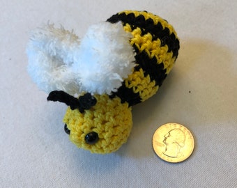 Brave Bee Kuscheltier für Babys und Kinder jeden Alters (siehe Beschreibung für weitere Details.) (Taubblinde Künstler, siehe Bio).