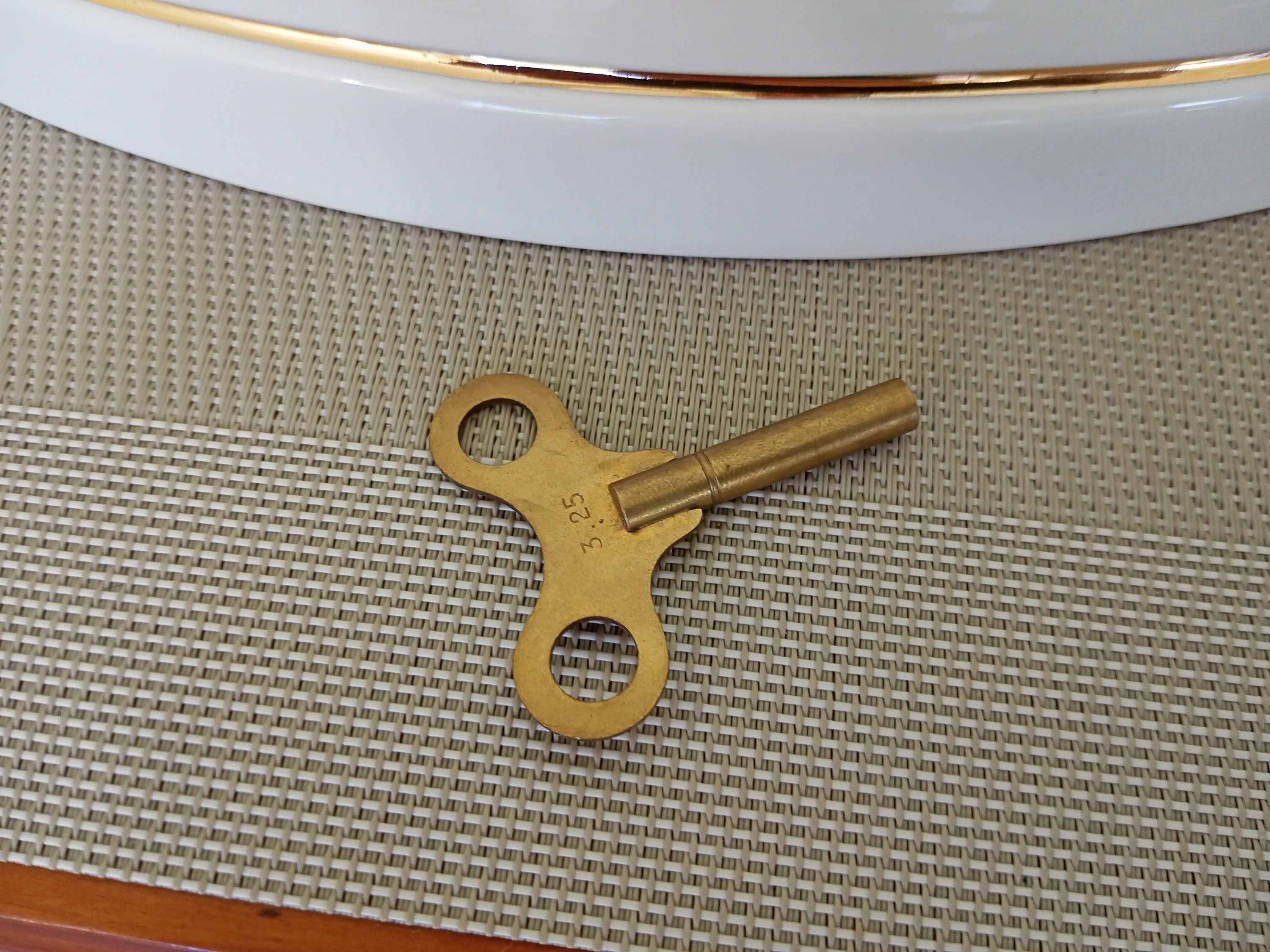 ヴィンテージのディール社製1960年代キッチン壁掛け時計、西ドイツ製