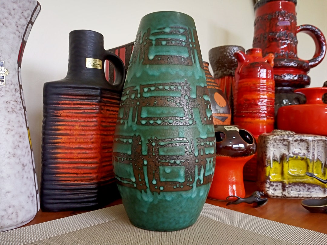 西ドイツ製花瓶 カルステンス　セラミックス ヴィンテージ　超貴重品 西ドイツ製花瓶 カルステンス セラミックス ヴィンテージ 超貴重品