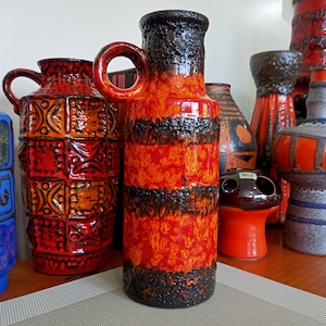 花瓶・フラワースタンド 1970s Scheurich W.Germany XXL fatlava This item is unavailable - Etsy