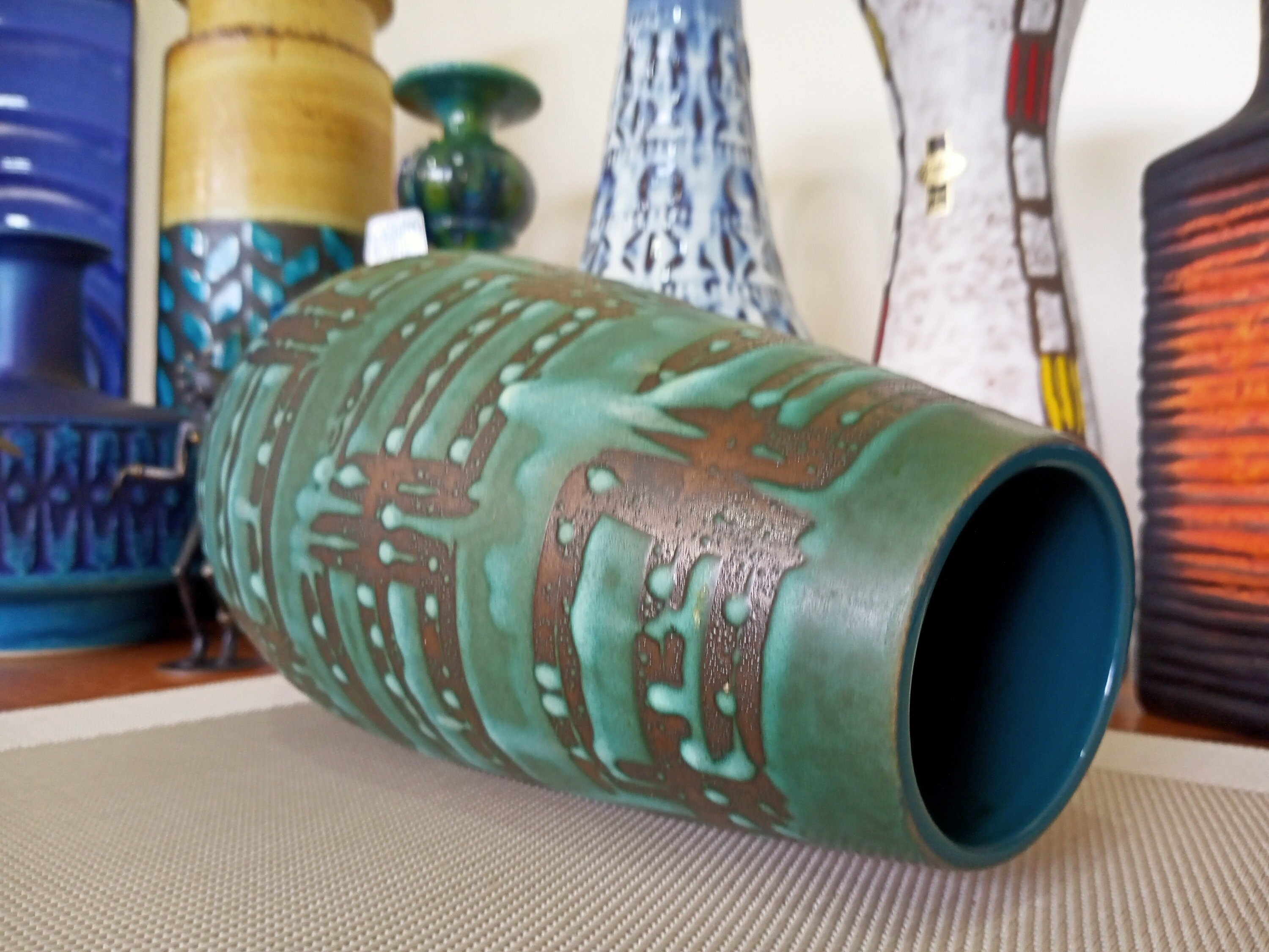 西ドイツ製花瓶 カルステンス セラミックス ヴィンテージ 超貴重品