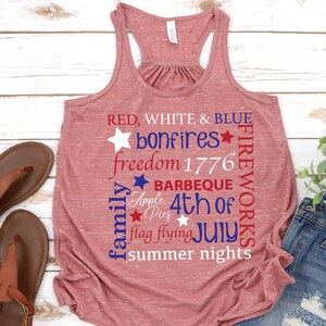 Fourth of July shirt July 4th Tshirt July 4Th shirts America shirts American shirt 4th of July Shirt USA Shirt July Women 4th of July Tank