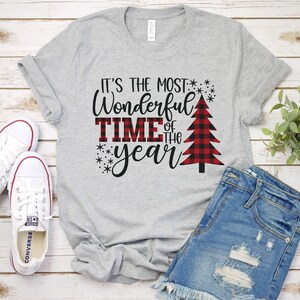 It’s the most wonderful time of the year shirt Family Christmas shirt Women Christmas shirt women gifts Christmas Pajamas Buffalo plaid