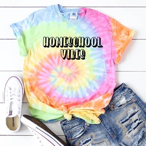 Tie dye shirt Homeschooling shirt Women Tie dye shirts Inspirational shirt Women summer shirt tie dye shirt Mom shirt Girls Tie dye shirt
