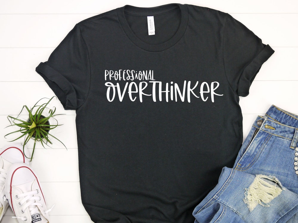 Overthink Shirt Funny Shirt Social Distancing Shirt Quarantine Shirt Mom Quarantine Shirt Sarcastic Shirt Funny Sarcastic Shirt Mom Shirt Detroitslions