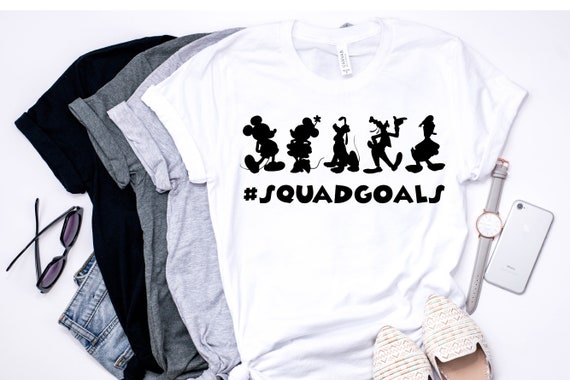 disney squad goals shirt