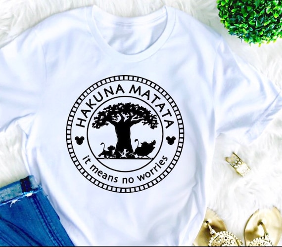 hakuna matata matching shirts
