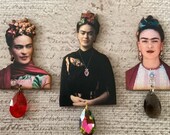 Frida Kahlo Brooch,Frida Kahlo pins,Frida Kahlo badge,Frida Kahlo accessories,Freda Kahlo gift ideas,Freda Kahlo jewelry
