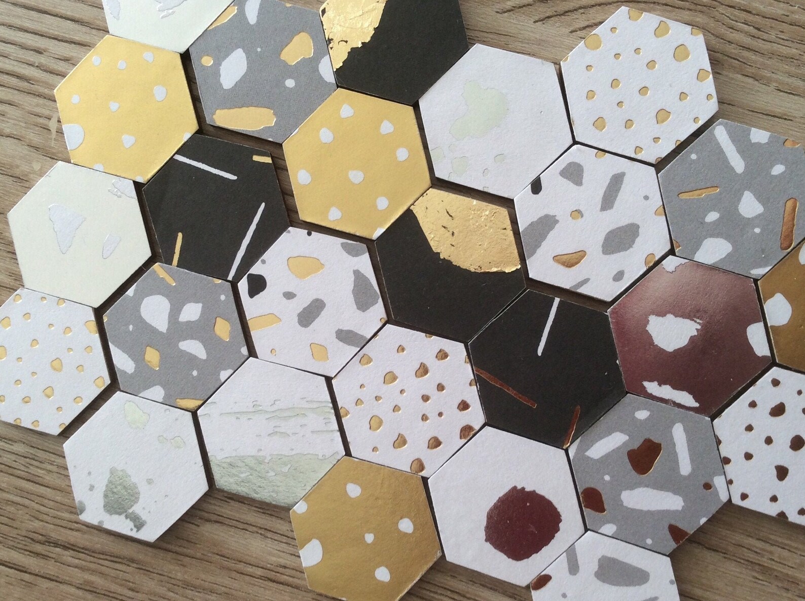 Hexagon Fridge /memo Board Etsy