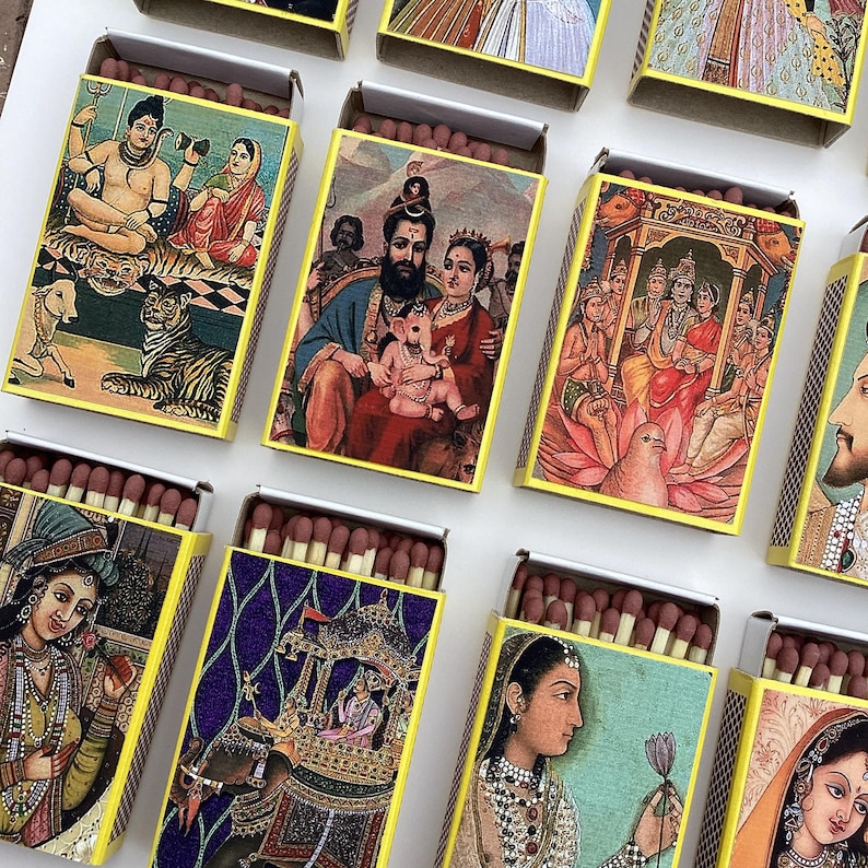 Vintage Indian Romance Matchboxes,matchbox Collections, Jaipur ...