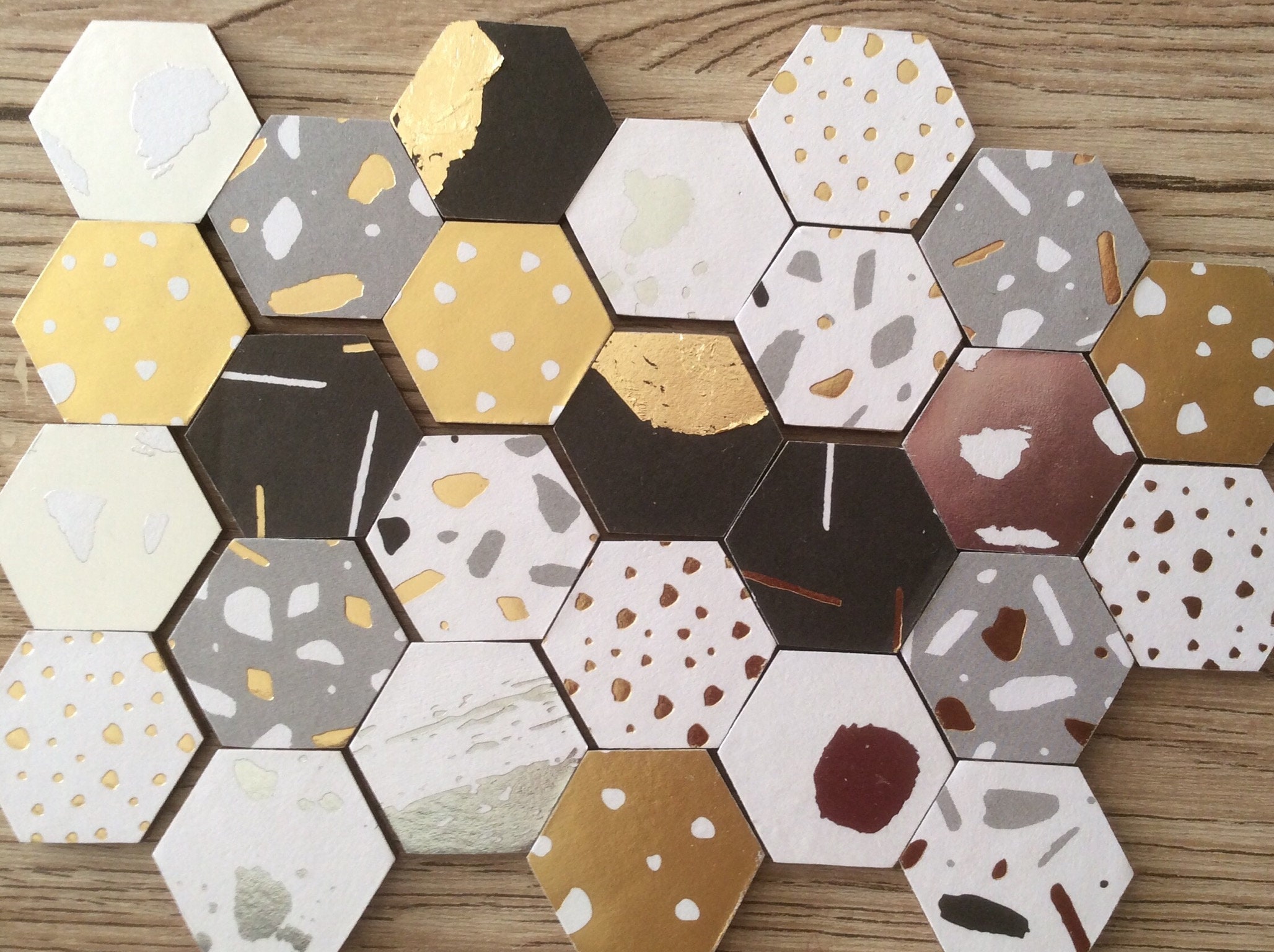 Hexagon Fridge /memo Board Etsy