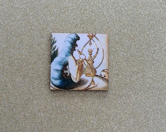 Alice in Wonderland Magnet/ Alice Caterpillar/ March Hare Pendant /Queen of Hearts/Alice In Wonderland Pendant/Alice in Wonderland Jewellery