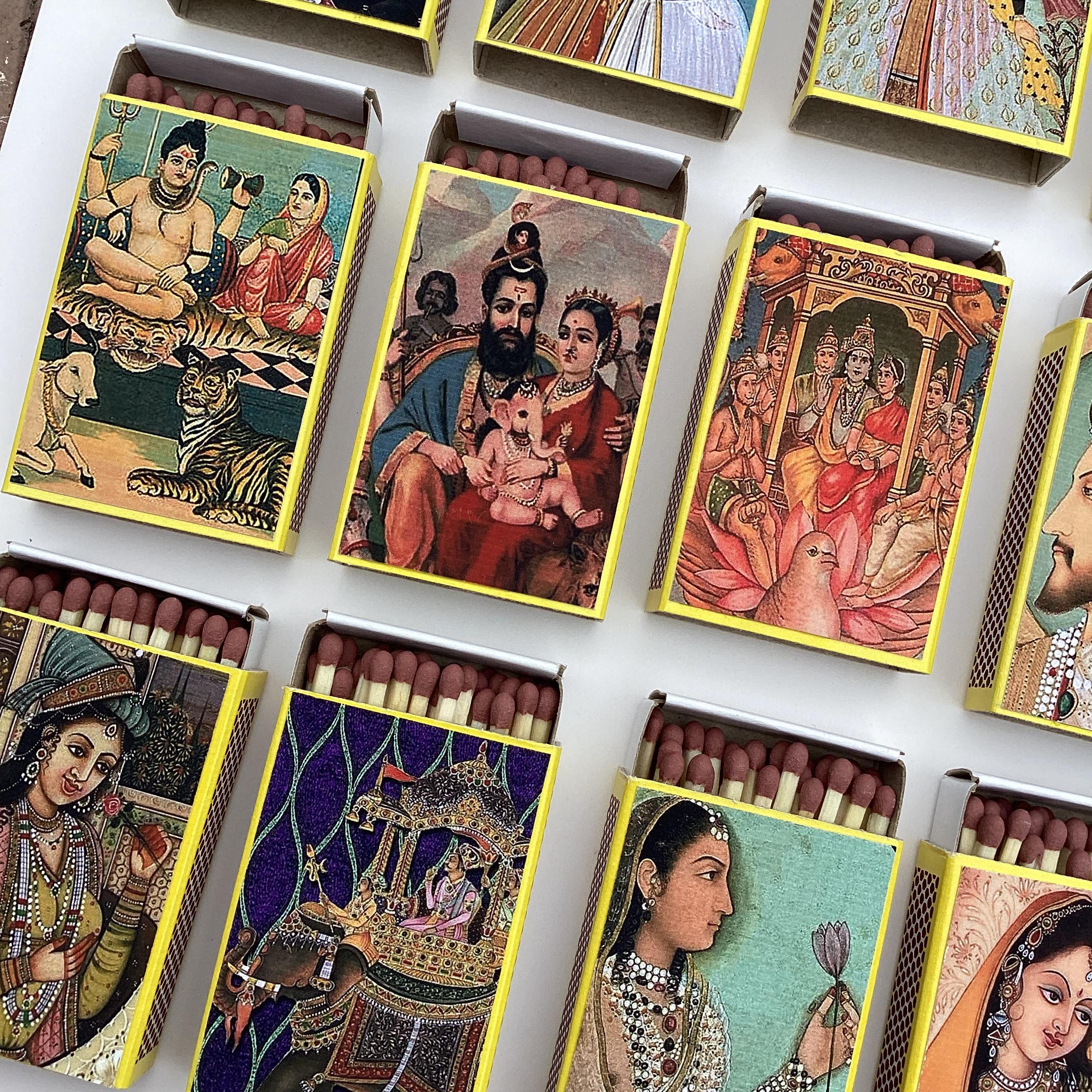 Vintage Indian Romance Matchboxes,matchbox Collections, Jaipur ...