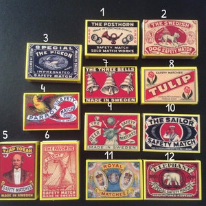 Vintage Matchboxes,matchbox Collection S,matchbox Lover Gifts ...