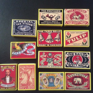 Vintage Matchboxes,Matchbox collection s,Matchbox lover gifts,Matchboxes,Matchstick gifts,Matchbox holder,Dog matchboxes,Animal marches