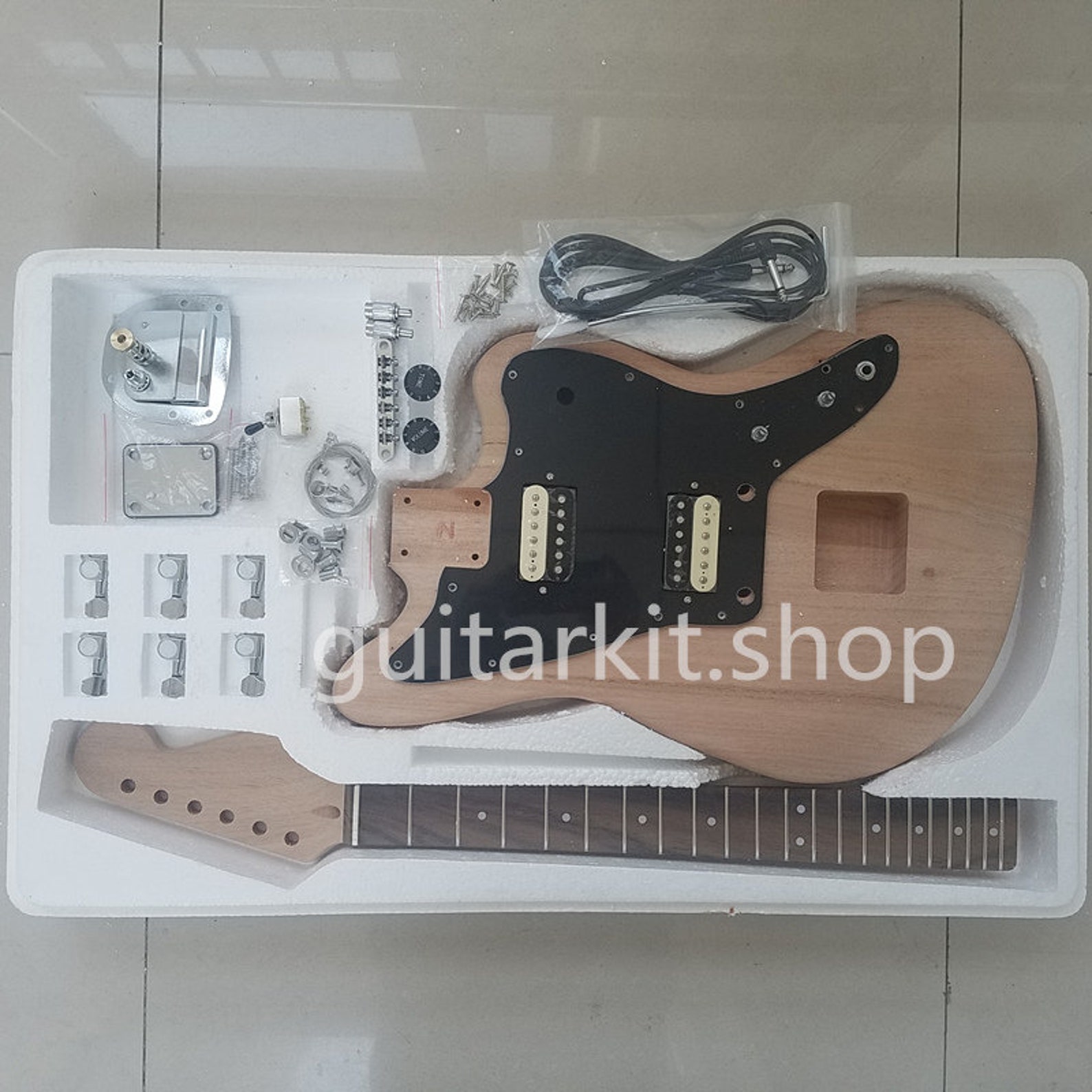 6 strings Jaguar DIY Electric Guitar Kit / DIY Etsy