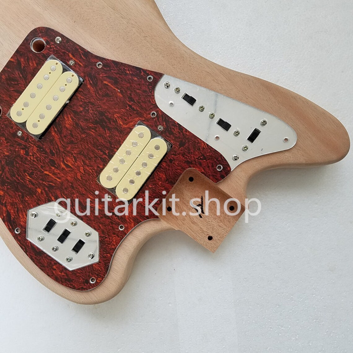 DIY guitar kit 6 strings Jaguar Electric Guitar Kit / DIY Etsy