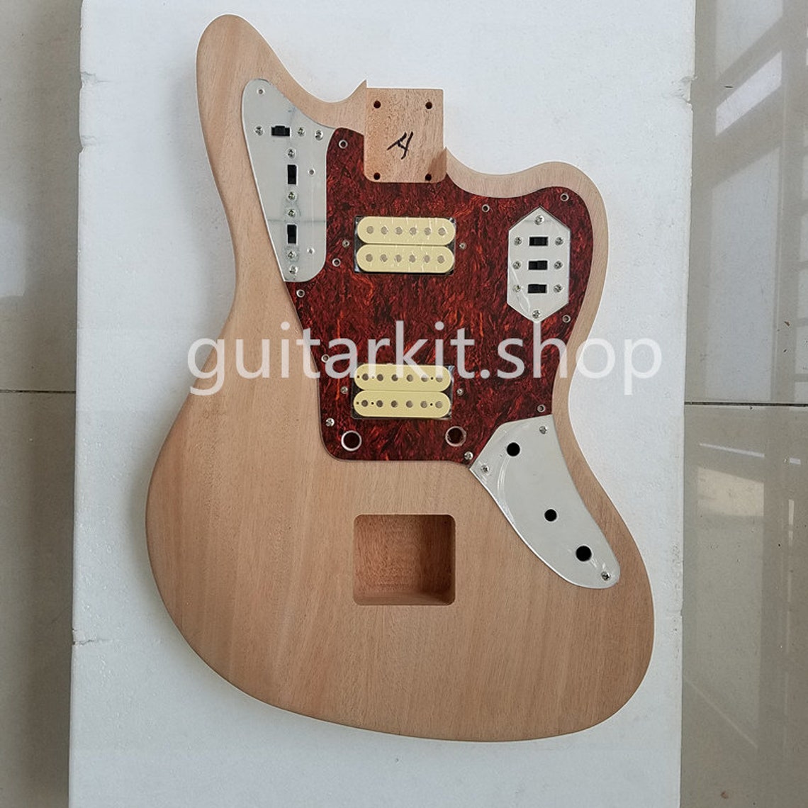 DIY guitar kit 6 strings Jaguar Electric Guitar Kit / DIY Etsy