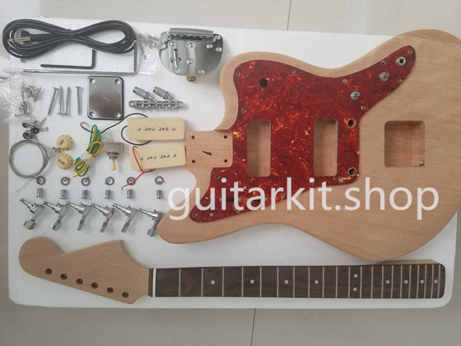6 strings Jaguar DIY Electric Guitar Kit / DIY Etsy