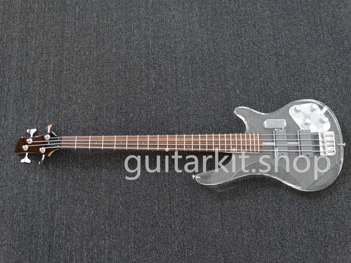 Acrylic Body 4 Strings Electric Bass guitar Etsy
