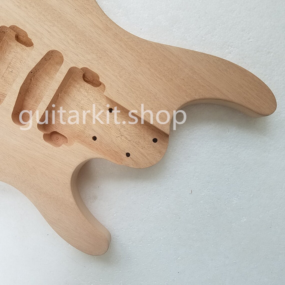 DIY guitar kit semihollow Electric Guitar Kit / DIY Electric Etsy