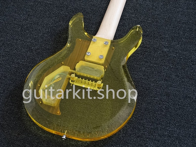 Guitar Factory Acrylic Body Electric guitar Etsy