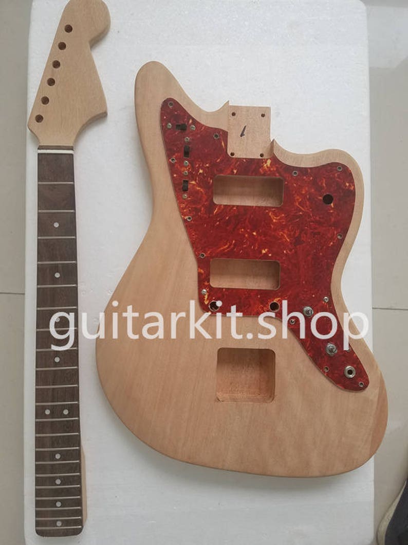 6 strings Jaguar DIY Electric Guitar Kit / DIY Etsy