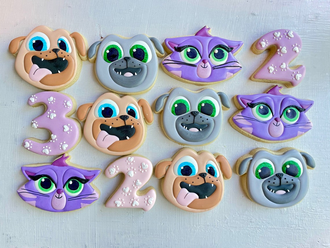 Inspired by Puppy Dog Pals Cookies Etsy