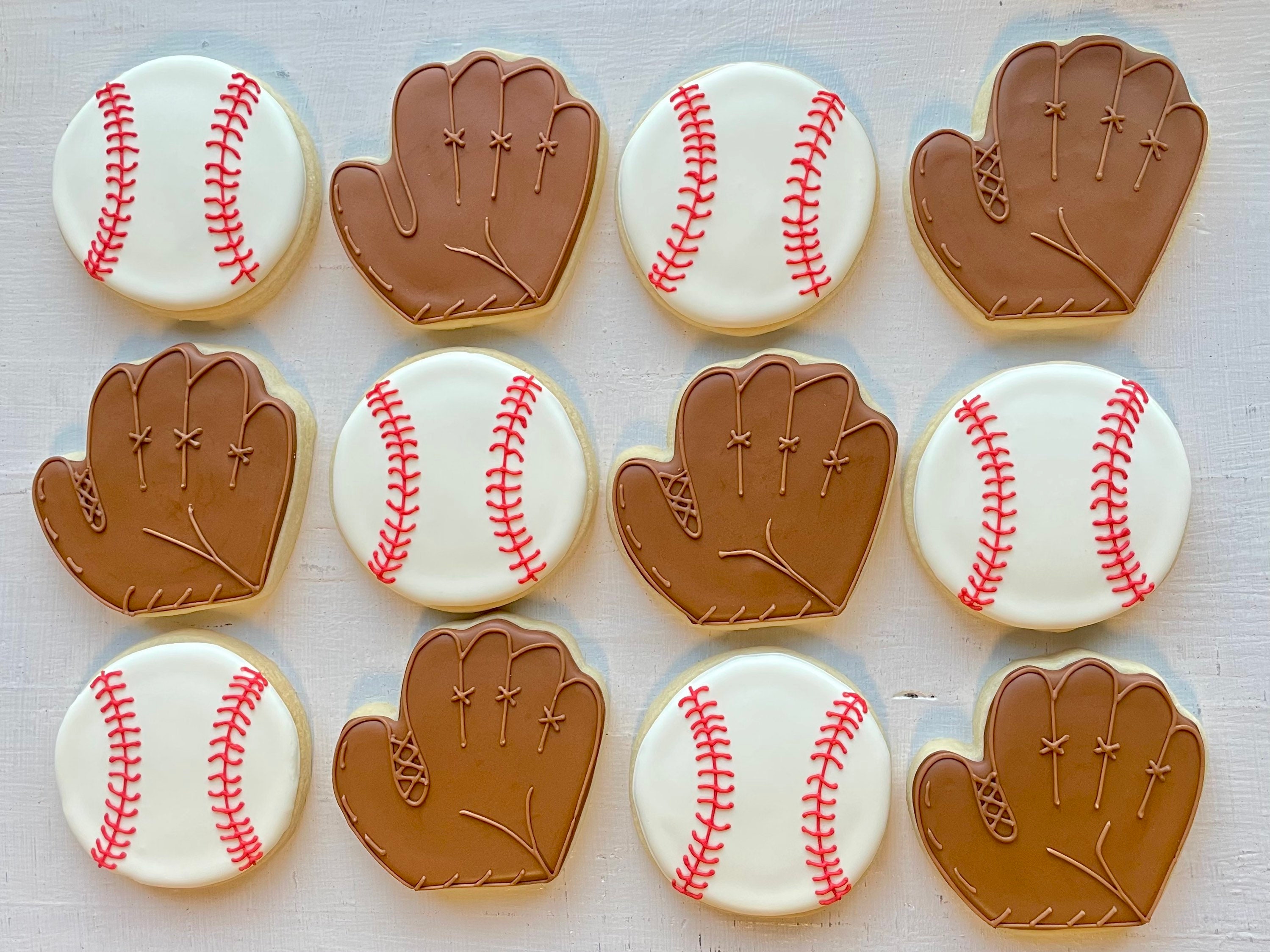 Baseball Cookies Etsy