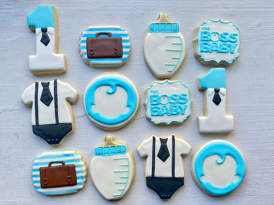 Inspired by Boss Baby Cookies Etsy