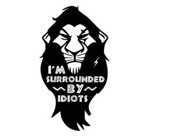 Download Lion king scar svg | Etsy