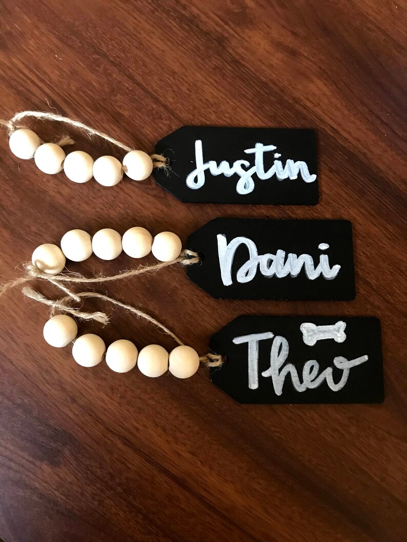 Custom Stocking Tags