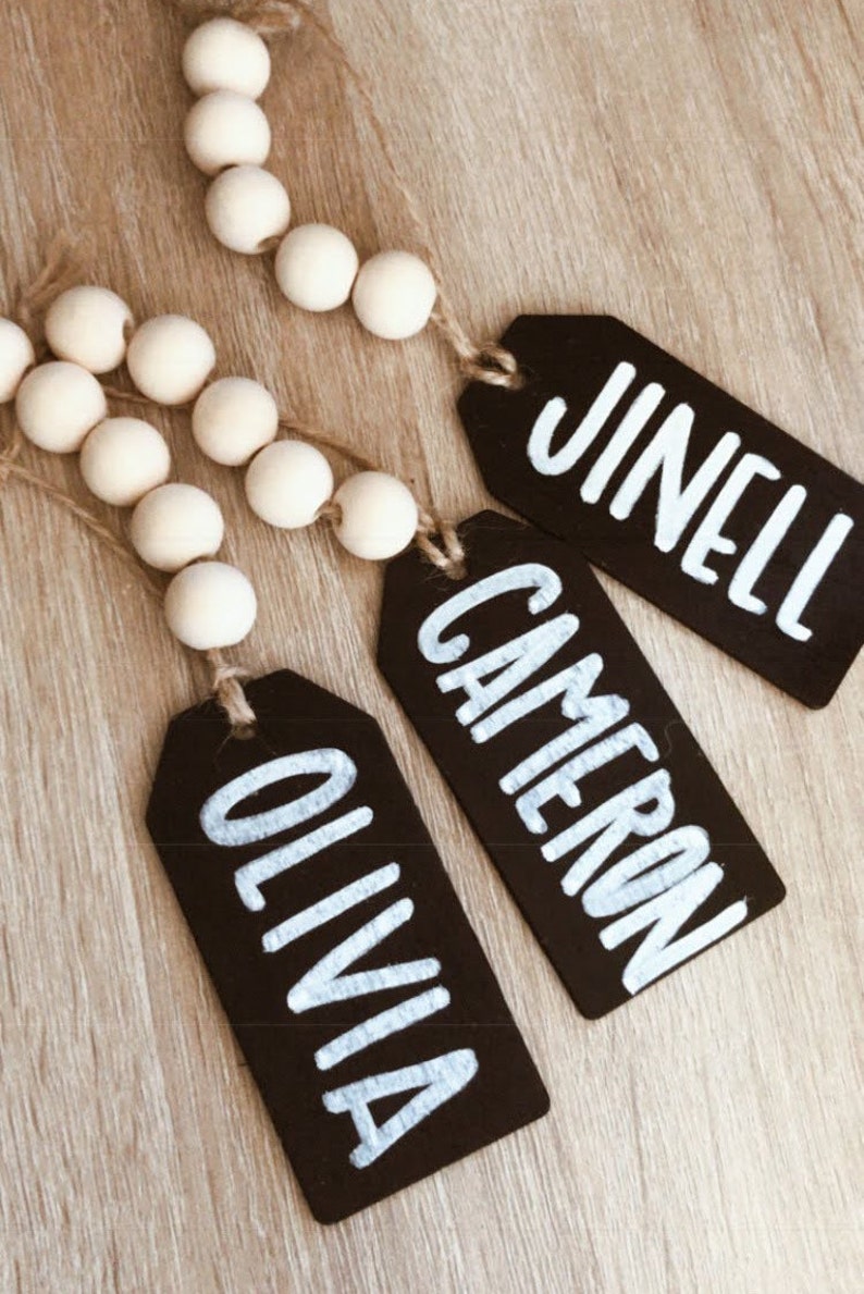 Custom Stocking Tags