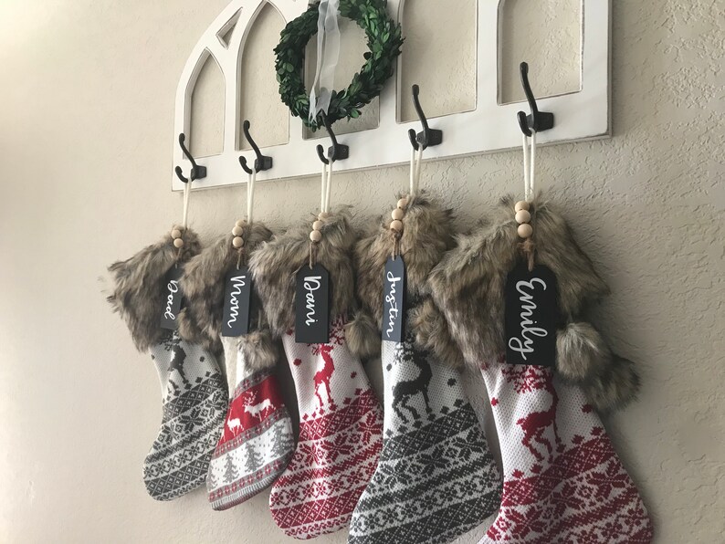 Custom Stocking Tags
